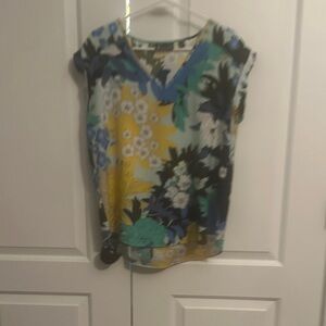 Floral Multicolor Women's Top
